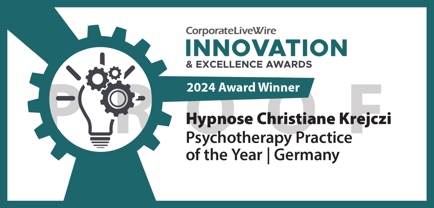 Christiane Krejczi HYPNOSE-THERAPIE-AUSZEICHNUNGEN: Best Practice für Psychotherapie und Hypnotherapie – München, 2022